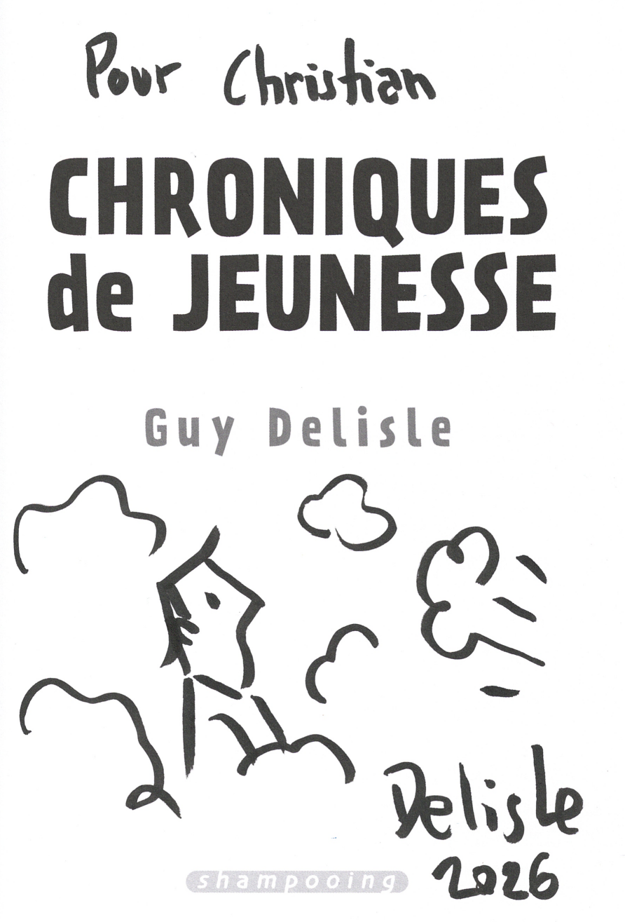 Zeichnung Guy Delisle, Lausanne 2026
